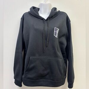Black Hoodie with Emblem